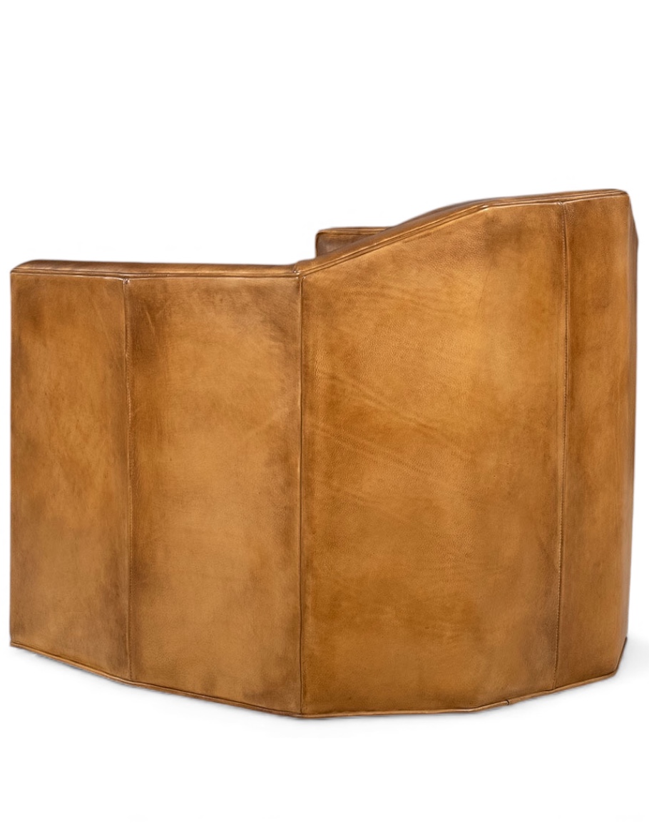 Archer Leather Swivel Chair