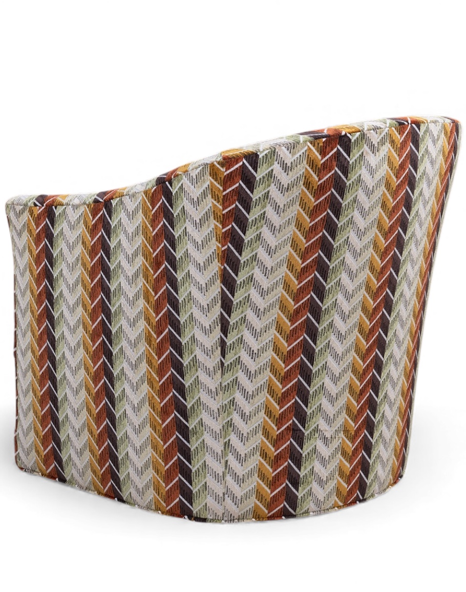 Sierra Chevron Swivel Chair