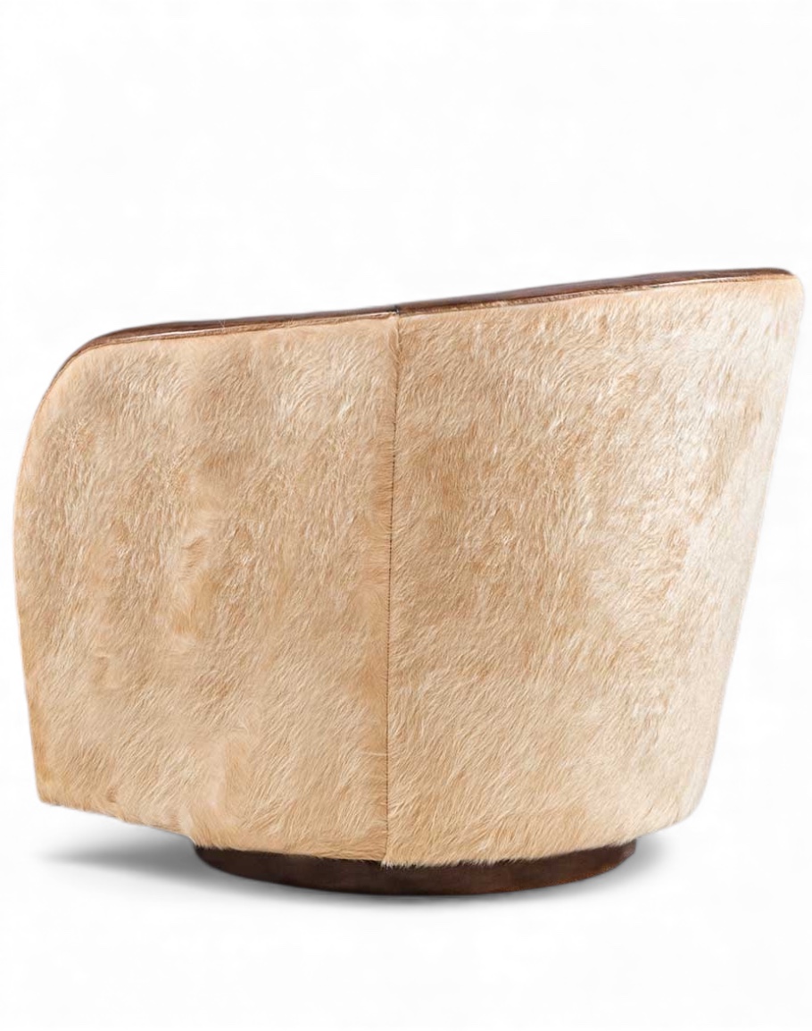 Scout Mocha Swivel Chair