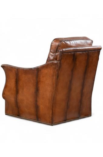 Calexico Leather Swivel Glider