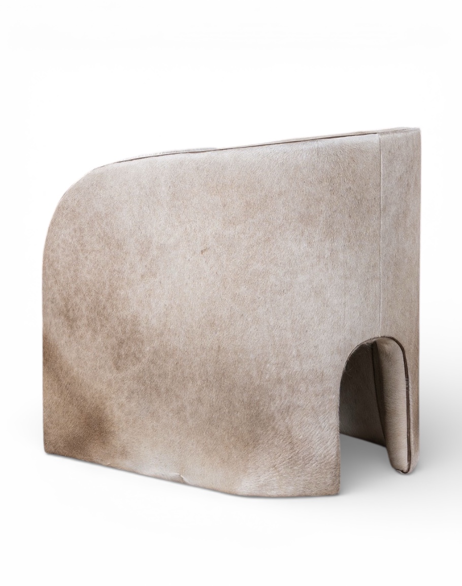 Dallas Blonde Cowhide Chair