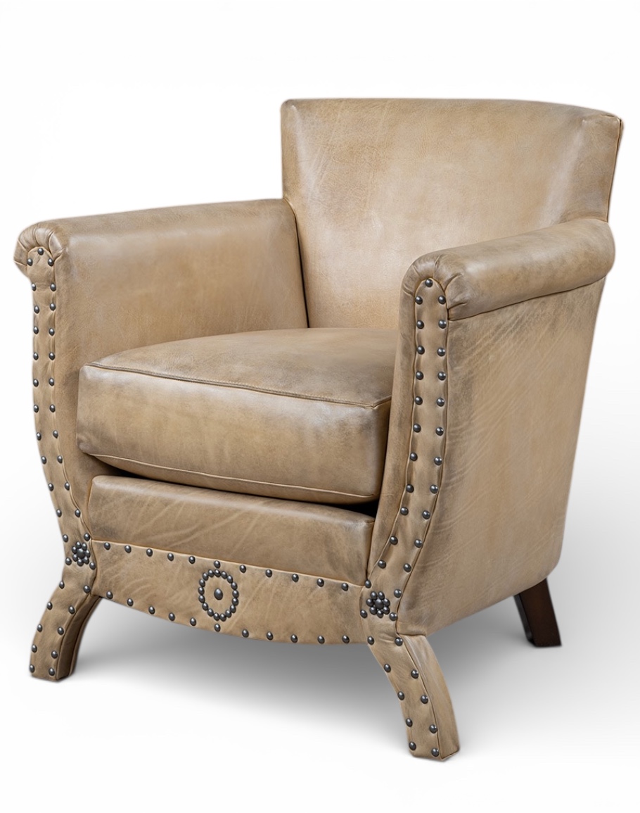 Remington Chaps Leather Chair