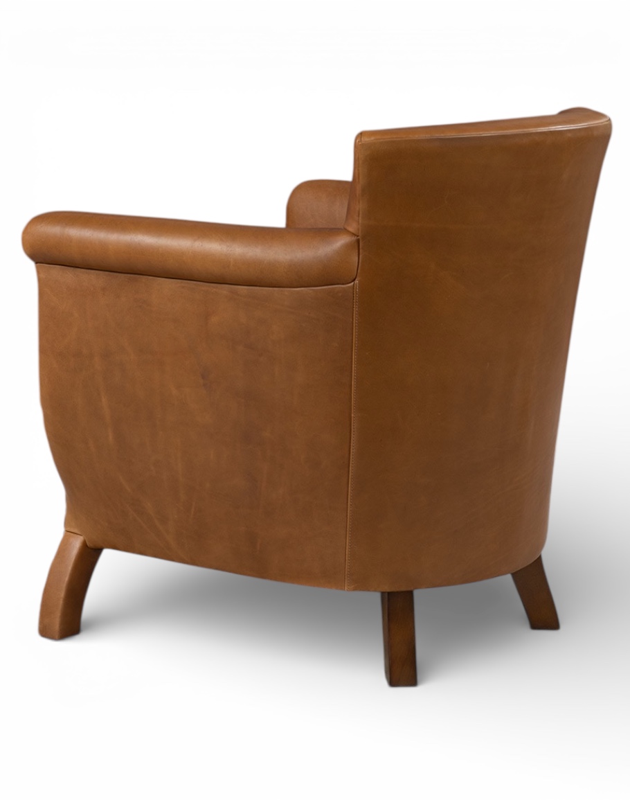 Remington Saddle Leather Chair