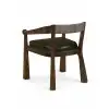 Brandt Olive Leather Chair
