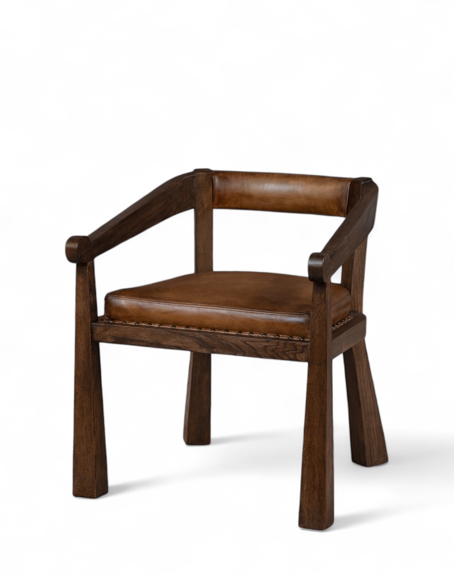 Brandt Saddle Leather Chair