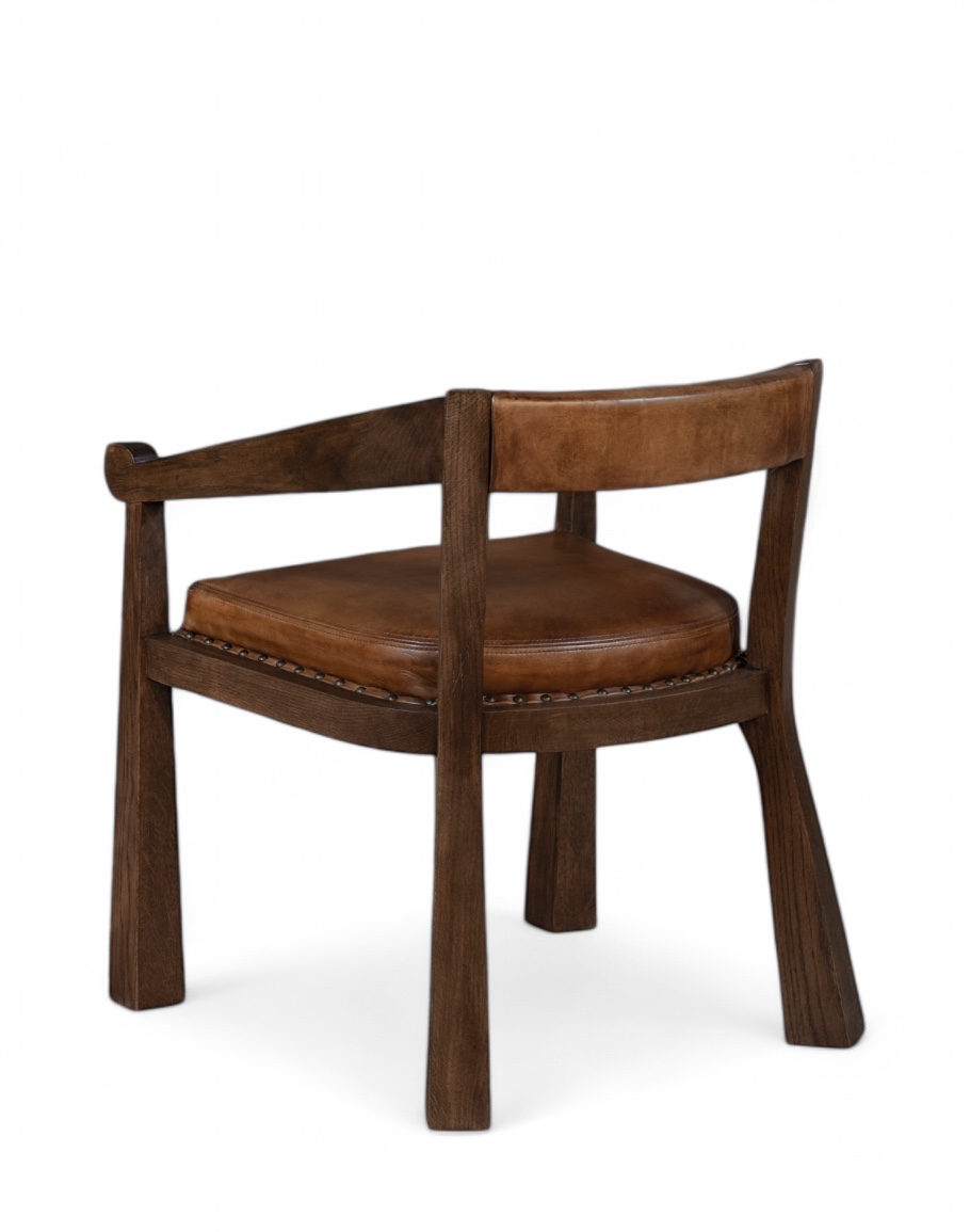 Brandt Saddle Leather Chair