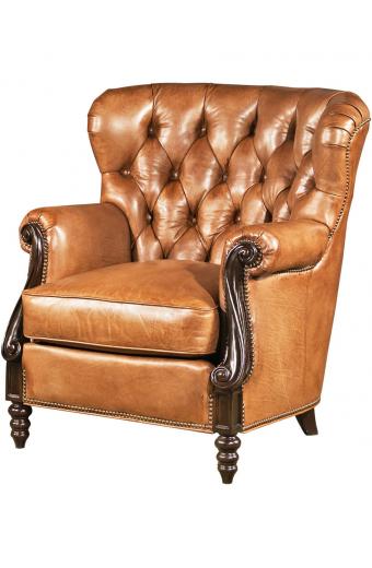 Dorchester Tufted Leather Chair