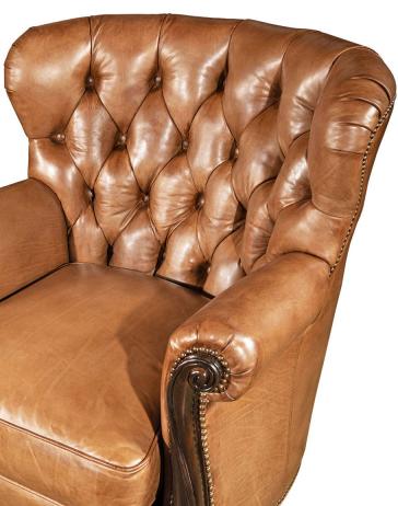 Dorchester Tufted Leather Chair