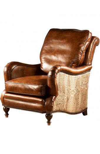 Dutton Sauvage Leather Chair