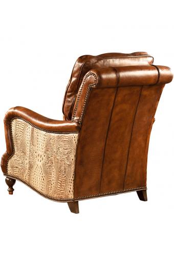 Dutton Sauvage Leather Chair