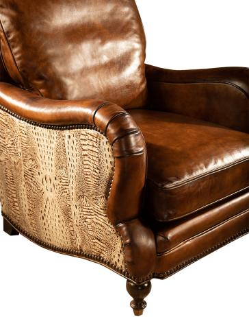 Dutton Sauvage Leather Chair