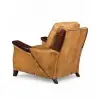 Lucky Pillow Back Leather Chair
