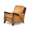 Lucky Pillow Back Leather Chair