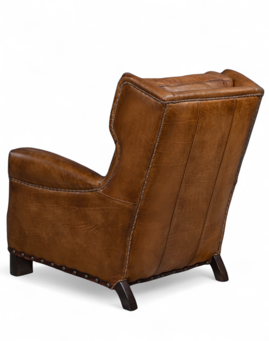 McQueen Saddle Leather Chair