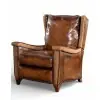 Blade Brown Leather Recliner