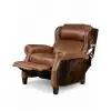 Bronco Cognac Leather Recliner