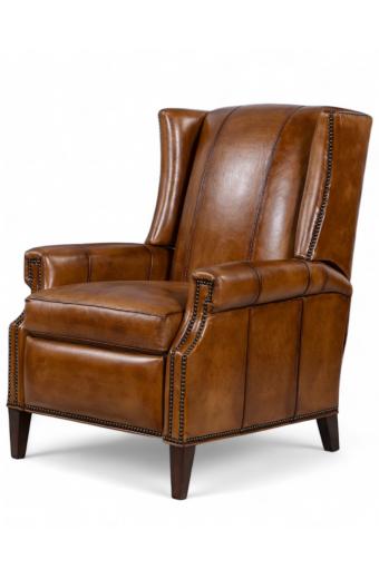Dalhart Saddle Leather Recliner