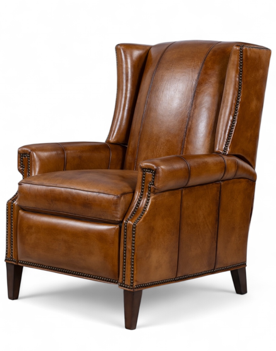 Dalhart Saddle Leather Recliner