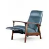 Denali Sky Leather Recliner