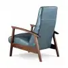 Denali Sky Leather Recliner