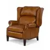 Jameswood Brown Leather Recliner