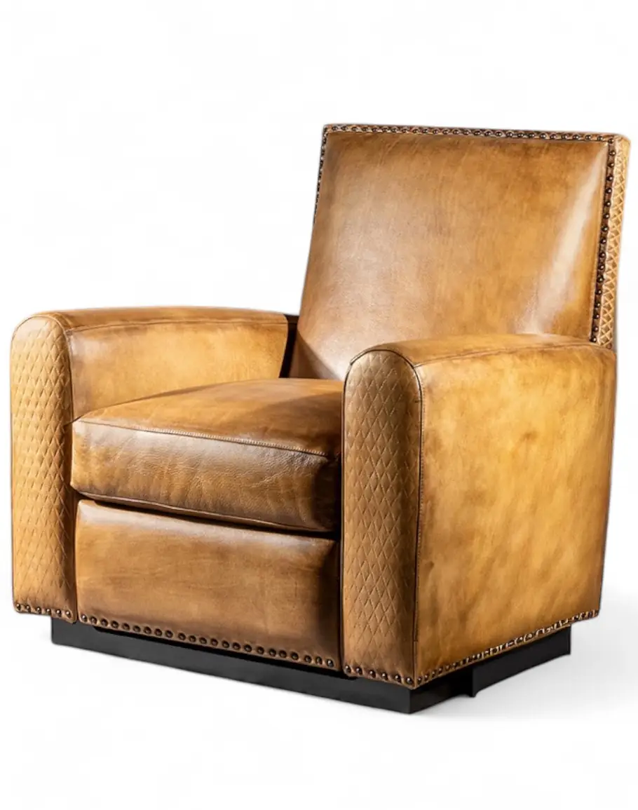 Desert Dune Leather Recliner