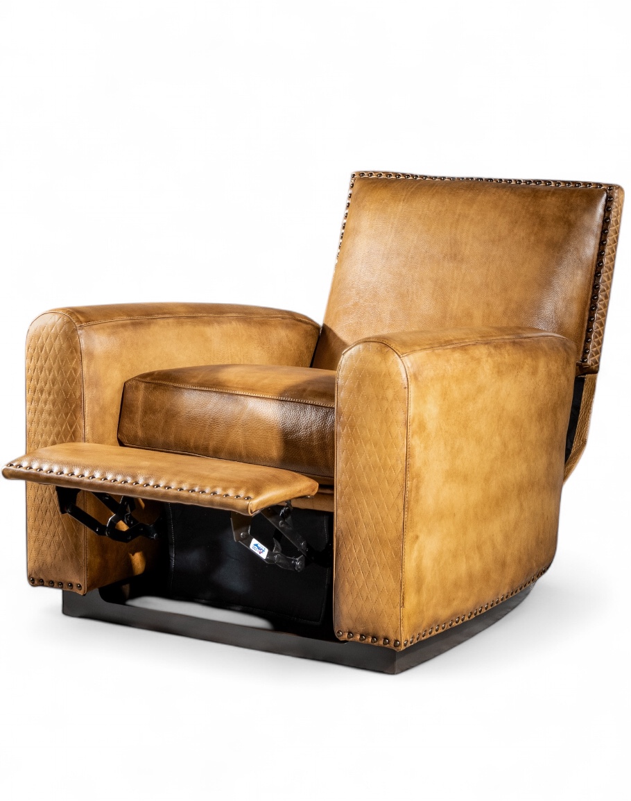Desert Dune Leather Recliner