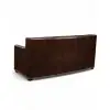Bozeman Tufted Leather Loveseat