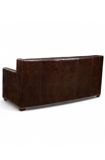  Bozeman Tufted Leather Loveseat