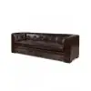 Bellamy Smoke Leather Sofa