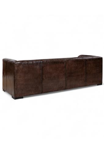 Bellamy Smoke Leather Sofa