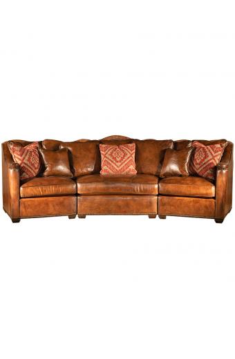 Branson Leather Sectional Sofa