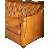 Branson Tufted Leather Sofa