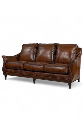 Calexico Leather Sofa