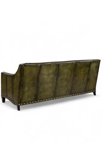 Cassidy Olive Leather Sofa