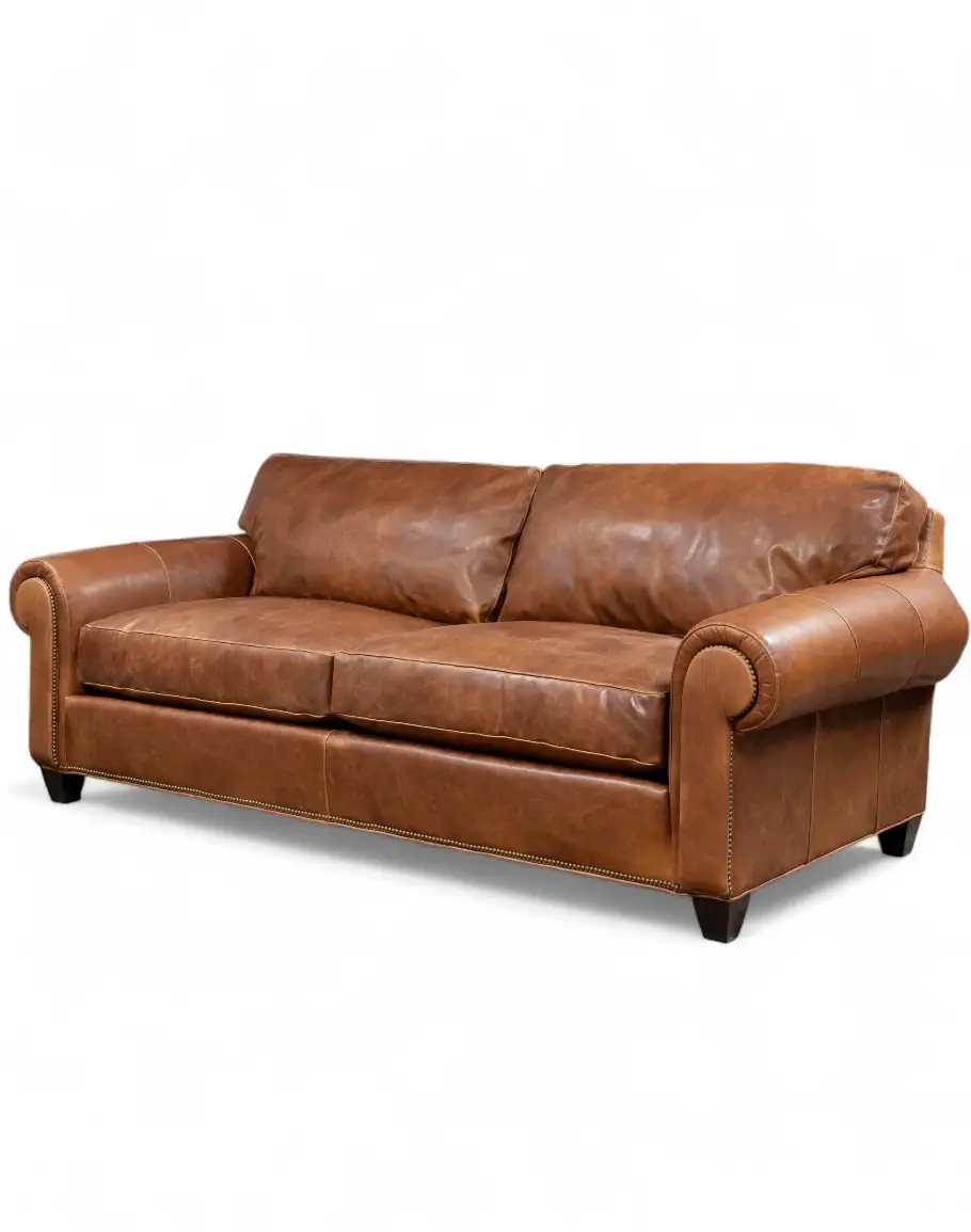 Cattleman Leather Sofa