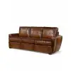 Malibu Mocha Leather Sofa