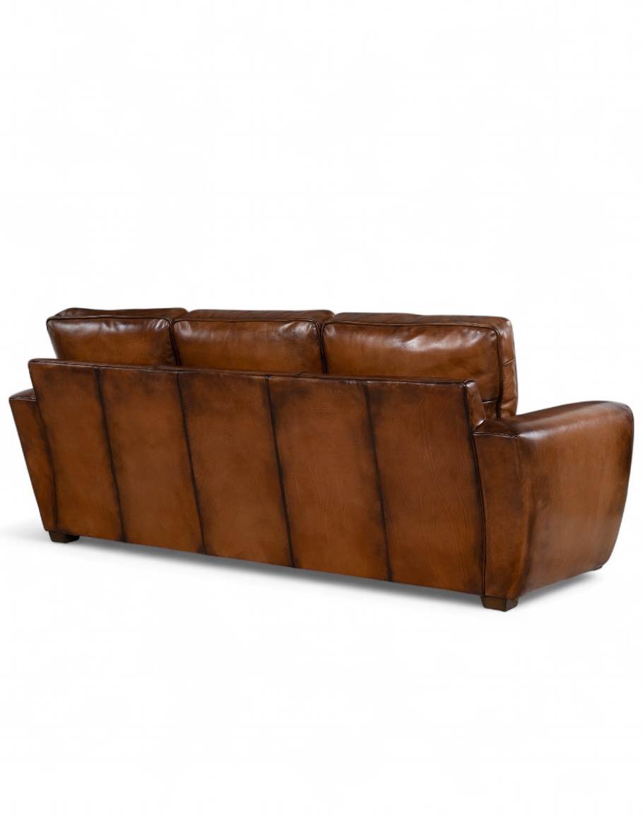 Malibu Mocha Leather Sofa
