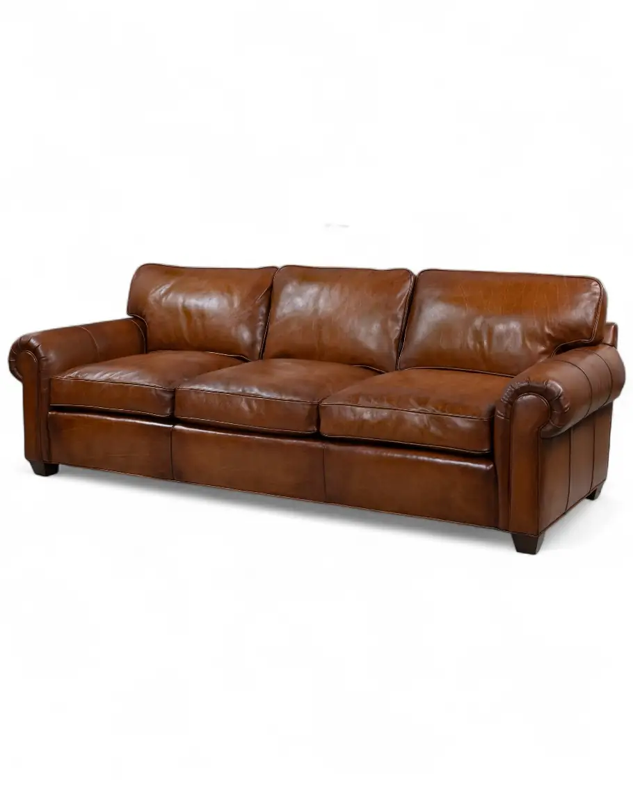 Sundance Tobacco Leather Sofa