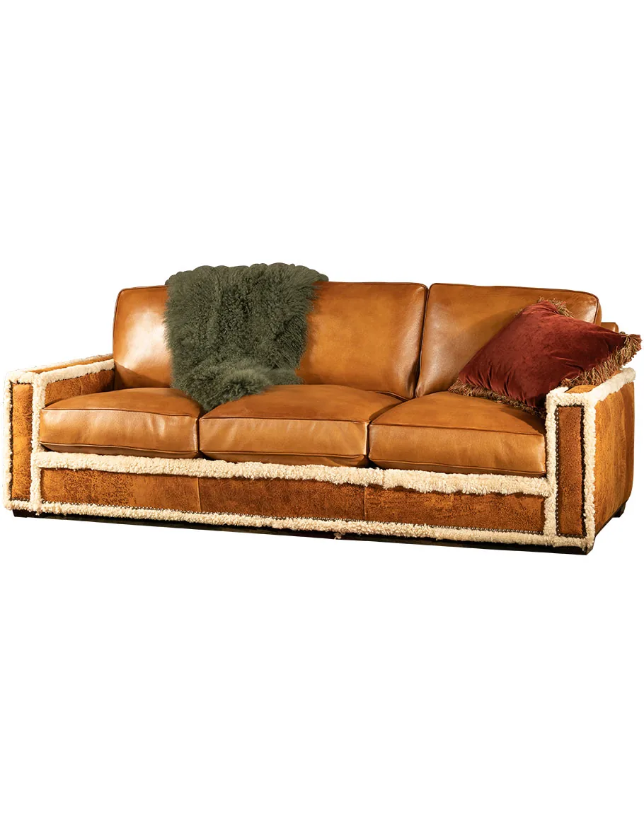 Lodge Leather Sofa
